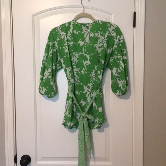 George Green Floral Blouse - Picture 2 of 3